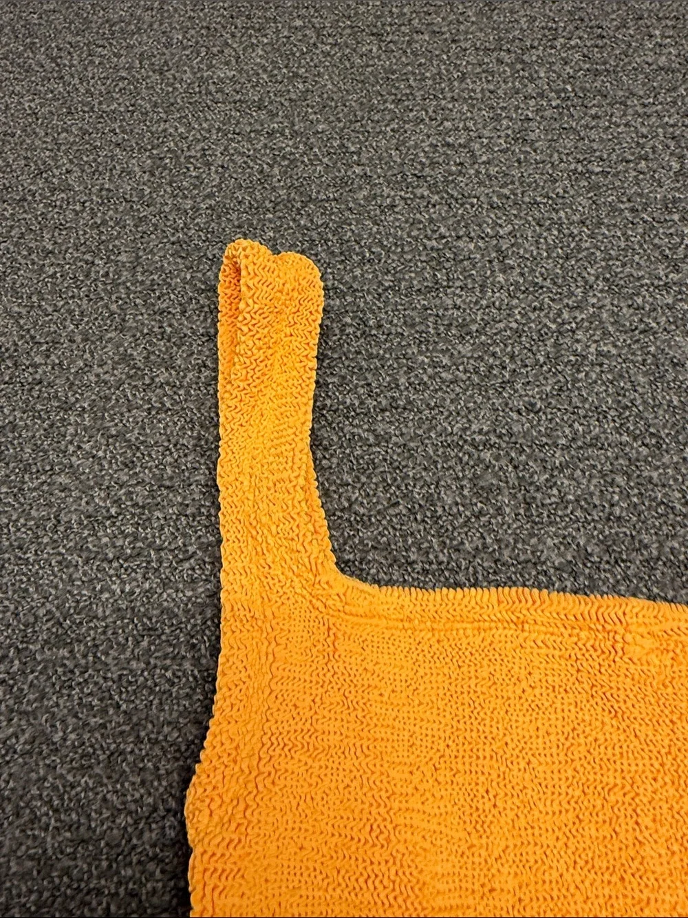 Hunza G One Piece Swimsuit in Orange - Picture 4 of 11